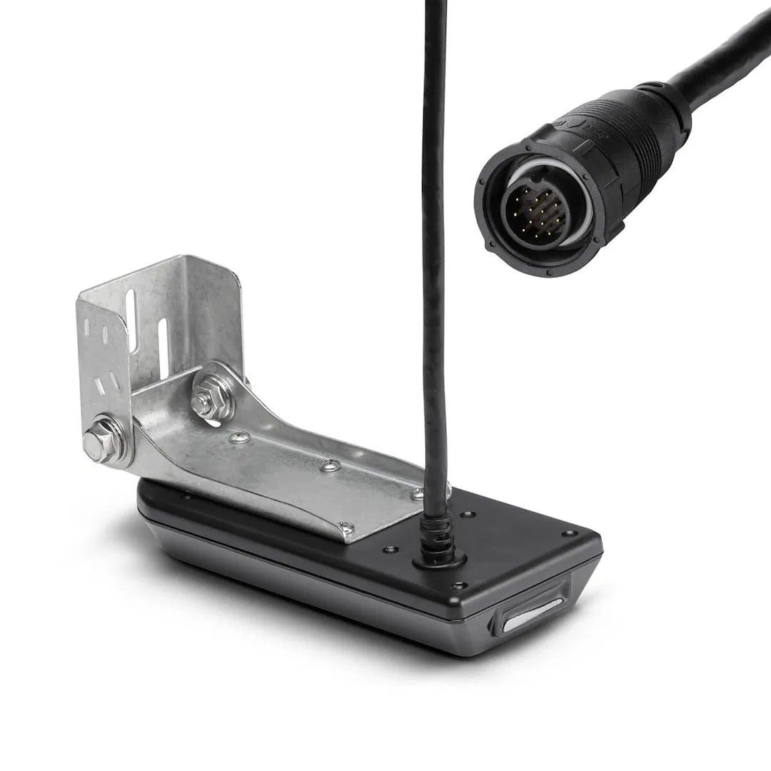 710265-1 – HUMMINBIRD Transducer, Transom Mount 14 Pin 50/ 200 kHz Dual Beam Frequency, 455/ 800 kHz, 1.2 MHz Operati...